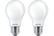 LED-Birnen - Philips LED-Lampe Classic Standard 4.5W/827 (40W) Frosted 2-pack E27 - 929001242967