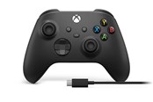 Gaming Zubehör - Microsoft Xbox - Carbon Black + USB-C Cable - Wireless Controller - Microsoft Xbox One - 1V8-00002
