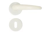 Halterungen & Scharniere - Home>it White plastic door handle - 13394