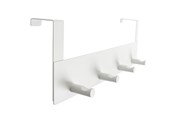 Halterungen & Scharniere - Home>it Coat rack for door - 4 pegs - Matt white - 13568