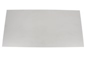 Küchenzubehör - Home>it Kitchen splash plate rectangular 800 x 400mm - stainless ste - 13906