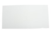 Küchenzubehör - Home>it Kitchen Splash plate white frosted tempered glass 800 x 400m - 13918