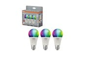 Smart-Home - Osram SMART + frosted standard 9W/RGBW (60W) frosted E27 3-pack - 4099854529801