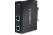 Repeater, boosters, bridges & Transceiver - TRENDnet TI-E100 Gigabit PoE+ Extender - network extender - 10Mb LAN 100Mb LAN GigE - TI-E100