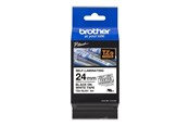 Papier, Fotopapier und Etiketten - Brother TZe SL251 - black on white - Roll (2.4 cm x 8 m) - TZeSL251