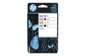 Druckerzubehör - Tinte & Toner - HP 932 / 6ZC71AE 4-Pack Color Ink - Tintenpatrone Colour (cyan, magenta, yellow, black, black) - 6ZC71AE