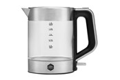 Wasserkocher - OBH Nordica Wasserkocher Venice Glass - Silber - 2200 W - 6418