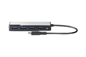 USB-Hubs - ALOGIC USB-C Fusion SWIFT 4-in-1 Hub USB-Hubs - USB 3.0 - 4 - Grau - UCFUUA-SGR