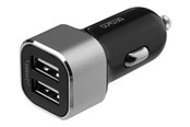 Handys - Adapter und Ladegeräte - Deltaco USB car charger 2x USB-A 2.4 A total 17 - USB-CAR126