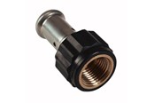 Alu pex Systeme - Henco straight female iron adapter 40 mm x 1 - 18PK-4006-N