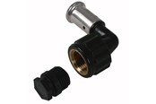 Alu pex Systeme - Henco bent 90° female iron adapter 63 x 2 - 6PK-6310-N