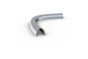 Tabletts, Schienenverteiler und Armaturen - PM Flex Cable cover bend 16mm - 0666910