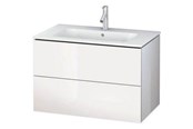 Bathroom furniture - Duravit l-cube vanity unit with 2 drawers - LC624102222