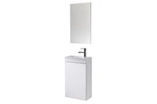 Bathroom furniture - Dansani Set of furniture with porcelain wash basin - Z91201