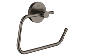 Badezimmerzubehör - Grohe Essentials, WC-Papierhalter, hard graphite gebürstet - 40689AL1