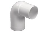 Ersatzteile & Zubehör - Purus angle 90° 32 mm white pp/tpe with tip end - 752014-132