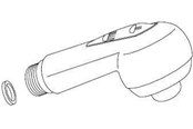 Ersatzteile & Zubehör - Damixa shower head for taps - 6948000