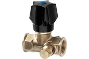 Armaturen - Frese stop valve dn20 for f raw brass with handle and contra - 26-1144