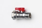 Armaturen - IMI Hydronic Ta400 1/2 chr w red handle - 58400715