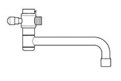 Ersatzteile & Zubehör - Børma Borma spout with diverter - F960724AA