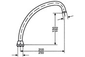 Ersatzteile & Zubehör - Neoperl spout universal j 250mm 3/4 female - 16825100006
