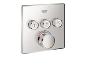 Mischbatterien und Armaturen - Grohe Grohtherm SmartControl, Thermostat mit 3 Absperrventilen, chrom - 29126000