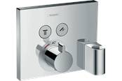 Mischbatterien und Armaturen - Hansgrohe showerselect thermostatic mixer for concealed inst - 15765000