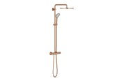 Dusch- und Montagezubehör - Grohe Euphoria System 310, Duschsystem mit Thermostatbatterie für die Wandmontage, warm sunset gebürstet - 26075DL0