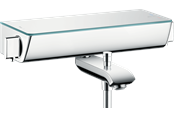 Mischbatterien und Armaturen - Hansgrohe ecostat select thermostatic bath mixer for exposed - 13141000