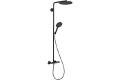 Dusch- und Montagezubehör - Hansgrohe showerpipe 240 powderrain matt black - 27633670