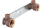 Dusch- und Montagezubehör - Viega Gemini mounting block 12mm x 1/2" x 150mm gunmetal - 121167