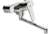 Mischbatterien und Armaturen - Oras saga 3937 kitchen faucet with swivel spout 200 mm - 3937