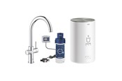 Mischbatterien und Armaturen - Grohe Red Duo, Armatur und Boiler Größe M, chrom - 30083001