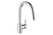 Mischbatterien und Armaturen - Grohe Feel køkkenarmatur C-tud bruser dual krom - 31486001