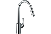 Mischbatterien und Armaturen - Hansgrohe focus single lever kitchen mixer 240 with pull-out - 31815000