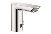 Mischbatterien und Armaturen - Grohe Bau Cosmopolitan E, Infrarot-Elektronik für Waschtisch 1/2" mit Mischung und Temperaturbegrenzer, chrom - 36451000