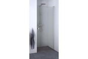 Duschabtrennungen, Duschkabinen und Zubehör - Dansani match hinged door 89-91 cm satin/clear - A91-01