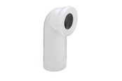 Toiletten, Sitze, Bidets und Ersatzteile - Viega Toilet bend 90° plastic/white - 100551