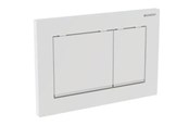 Installationssysteme - Geberit actuator plate omega30 for dual flush: white / brigh - 115.080.KJ.1