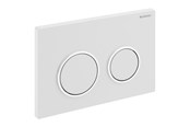Installationssysteme - Geberit actuator plate kappa21 for dual flush: white / brigh - 115.240.KJ.1