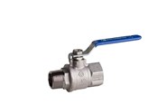 Armaturen - Pettinaroli F x m heavyduty fullway ball valve blue steel lever 3/4 - 51EUB/1-006