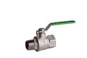 Armaturen - Pettinaroli F x m heavyduty fullway ball valve green steel lever tea t - 51EU/1-011