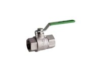 Armaturen - Pettinaroli F x f heavyduty fullway ball valve green steel lever tea t - 51EU-016