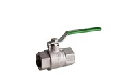 Armaturen - Pettinaroli F x f heavyduty fullway ball valve green steel lever tea t - 51EU-012