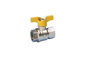 Armaturen - Pettinaroli F x f heavyduty fullway ball valve to uni c i g  en331 yel - G52-004