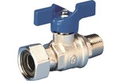 Armaturen - Pettinaroli ball valve with swivel end/male 3/4" x 3/4" - 52MET/1-006