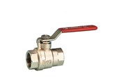 Armaturen - Pettinaroli F x f "new compact" fullway ball valve red steel lever 2 - 51CE-012