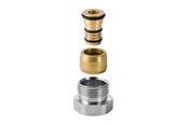 Alu pex Systeme - Geberit mepla union connector with male thread: d=16mm g=1/ - 641.513.00.1