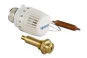Fußbodenheizung - Uponor fluvia t thermostat w. sleeve push-23-c - 1063461
