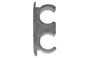 Heizkörper und Ventile - Gabotherm Pipe holder with screw/dowel - 334638000